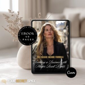 Ebook The Passive Income Formula I Canva I MRR